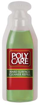 ABSOLUTE COATINGS 70013 POLYCARE HARD SURFACES FLOOR CLEANER SIZE:1 OZ. PACK:12 PCS.