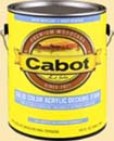 CABOT STAIN 11844 DRIFTWOOD GRAY SOLID COLOR DECKING ACRYLIC STAIN W/ TEFLON SURFACE PROTECTOR SIZE:1 GALLON.