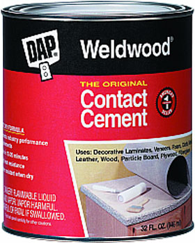 DAP 00272 WELDWOOD ORIGINAL CONTACT CEMENT SIZE:QUART.