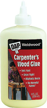 DAP 00490 WELDWOOD CARPENTER GLUE SIZE:8 OZ.