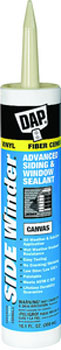 DAP 00843 SIDE WINDER ADVANCED POLYMERY SIDING & WINDOW SEALANT CANVAS SIZE:10.1 OZ PACK:12 PCS.