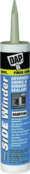 DAP 00849 SIDE WINDER ADVANCED POLYMERY SIDING & WINDOW SEALANT SANDTONE SIZE:10.1 OZ PACK:12 PCS.