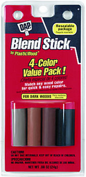 DAP 04085 BLEND STICK DARK WOOD VALUE PACK SITE:KIT PACK:12 PCS.