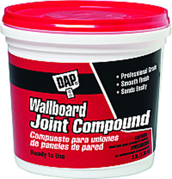 DAP 10100 WALLBOARD JOINT COMPOUND (RTU) SIZE:3 LBS.