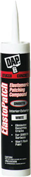 DAP 12276 ELASTOPATCH SMOOTH FLEXIBLE PATCHING COMPOUND (RTU) WHITE SIZE:10 OZ PACK:12 PCS.