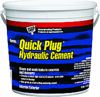 DAP 14090 QUICK PLUG HYDRAULIC CEMENT SIZE:10 LB.