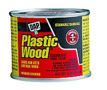 DAP 21420 PLASTIC WOOD SOLVENT WOOD FILLER RED OAK SIZE:4 OZ PACK:12 PCS.