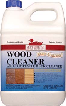 DUCKBACK DB-1440-4 SUPERDECK WOOD CLEANER SIZE:1 GALLON.