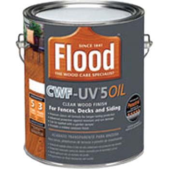 FLOOD FLD144 CWF-UV5 OIL CLEAR TINT BASE 350 VOC SIZE:1 GALLON.