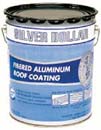 GARDNER GIBSON 6215-GA SILVER DOLLAR FIBERED ALUMINUM ROOF COATING SIZE:5 GALLONS.