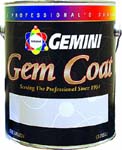 GEMINI 163-1 GEM COAT WATER CLEAR SATIN LACQUER SIZE:1 GALLON.