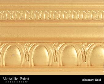 MODERN MASTERS METALLIC PAINT 19401 ME-194 IRIDESCENT GOLD NT SIZE:1 GALLON