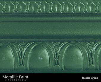 MODERN MASTERS METALLIC PAINT 99844 ME-432 HUNTER GREEN SIZE:6 OZ.