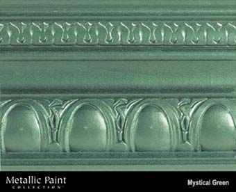 MODERN MASTERS METALLIC PAINT 99837 ME-434 MYSTICAL GREEN SIZE:QUART.