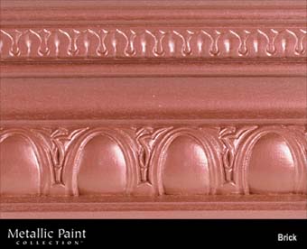 MODERN MASTERS METALLIC PAINT 99828 ME-510 BRICK SIZE:QUART.