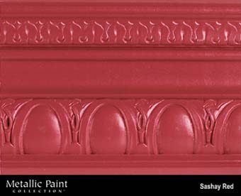 MODERN MASTERS METALLIC PAINT 99830 ME-513 SASHAY RED SIZE:1 GALLON.