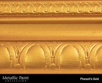 MODERN MASTERS METALLIC PAINT 92017 ME-660 PHAROAHS GOLD SIZE:QUART.