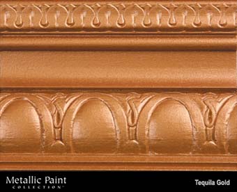 MODERN MASTERS METALLIC PAINT 92018 ME-661 TEQUILA GOLD SIZE:QUART.