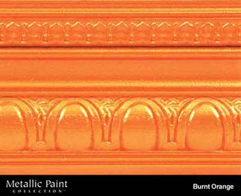 MODERN MASTERS ME702-32 BURNT ORANGE METALLIC PAINT SIZE:QUART.