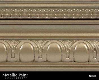 MODERN MASTERS ME708-GAL NICKEL METALLIC PAINT SIZE:1 GALLON.