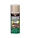 RUSTOLEUM 19178 1917830 SPRAY PAINT KHAKI CAMOUFLAGE SECIALTY SIZE:12 OZ. SPRAY PACK:6 PCS.