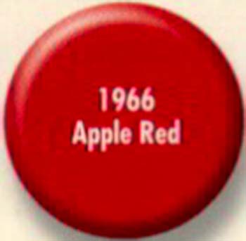 RUSTOLEUM 19667 1966730 APPLE RED PAINTERS TOUCH SIZE:1/2 PINT PACK:6 PCS.