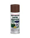 RUSTOLEUM 77748 7774830 SPRAY PAINT CHESTNUT BROWN SATIN STOPS RUST SIZE:12 OZ. SPRAY PACK:6 PCS.