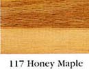 UGL 11733 ZAR 117 HONEY MAPLE WOOD STAIN 250 VOC SIZE:1 GALLON.