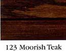 UGL 12306 ZAR 123 MOORISH TEAK WOOD STAIN SIZE:1/2 PINT.