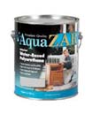 UGL 34413 ZAR 344 ANTIQUE FLAT AQUA WATERBASED POLYURETHANE SIZE:1 GALLON.