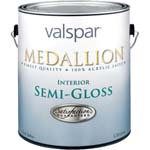 VALSPAR 2402 MEDALLION INT LATEX SEMI-GLOSS TINT BASE SIZE:1 GALLON.