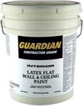 VALSPAR 256 GUARDIAN CONTRACTOR INT LATEX WALL & CEILING FLAT ANTIQUE WHITE SIZE:5 GALLONS.