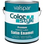 VALSPAR 26929 COLOR STYLE INT LATEX SATIN CLEAR BASE SIZE:1 GALLON.