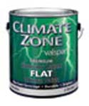 VALSPAR 27329 CLIMATE ZONE EXT LATEX FLAT CLEAR BASE SIZE:1 GALLON.