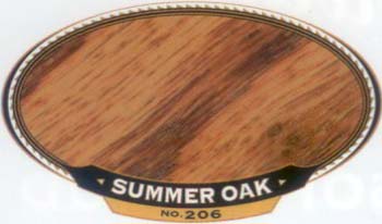 VARATHANE 12832 211756 SUMMER OAK 206 OIL STAIN SIZE:1/2 PINT PACK:4 PCS.