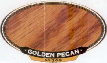 VARATHANE 12833 211757 GOLDEN PECAN 209 OIL STAIN SIZE:1/2 PINT PACK:4 PCS.