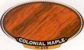 VARATHANE 12835 211759 COLONIAL MAPLE 215 OIL STAIN SIZE:1/2 PINT PACK:4 PCS.