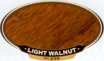 VARATHANE 12852 211796 LT WALNUT 236 OIL STAIN SIZE:1/2 PINT PACK:4 PCS.