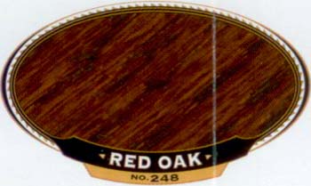 VARATHANE 12856 211800 RED OAK 248 OIL STAIN SIZE:1/2 PINT PACK:4 PCS.