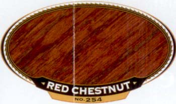 VARATHANE 12858 211802 RED CHESTNUT 254 OIL STAIN SIZE:1/2 PINT PACK:4 PCS.