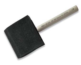 WOOSTER 3102 FOAM BRUSH SIZE:3" PACK:12 PCS.