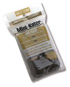 WOOSTER R228 MINIKOTER PRO FOAM SIZE:4" PACK:12 PCS.