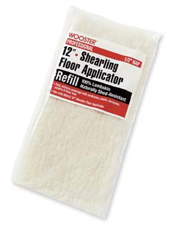WOOSTER RR612 SHEARLING FLOOR APPLICATOR REFILL SIZE:12" PACK:10 PCS.