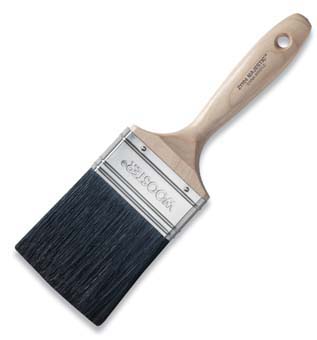 WOOSTER Z1104 MAJESTIC PAINT BRUSH BLACK CHINA SIZE:2 1/2" PACK:6 PCS.