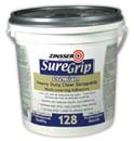 ZINSSER 02900 SUREGRIP 128 PREMIUM HEAVY DUTY CLEAR STRIPPABLE W/C ADHESIVE SIZE:5 GALLONS.