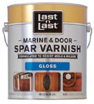 ABSOLUTE COATINGS 50701 LAST N LAST MARINE & DOOR SPAR VARNISH GLOSS SIZE:1 GALLON.