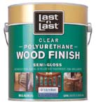 ABSOLUTE COATINGS 53201 LAST N LAST POLYURETHANE WOOD FINISH SEMI GLOSS 450 VOC SIZE:1 GALLON.