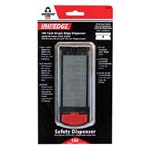 AMERICAN LINE 65-0502 ALUMINUM BACK SE SAFETY DISPENSER SIZE:.009 PACK:100 PCS.