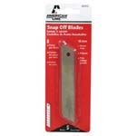 AMERICAN LINE 66-0372 SNAP OFF BLADE SIZE:8 PT PACK:5 PCS.