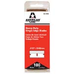 AMERICAN LINE 66-0448 ALUMINUM BACK SINGLE EDGE BLADE SIZE:.012 PACK:100 PCS.